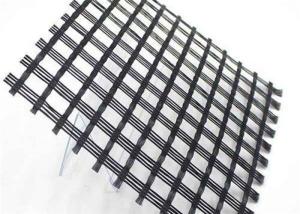 Wholesale Bitumen Road Repair Biaxial Yarn Glass Fiber Geogrid Length 100m from china suppliers