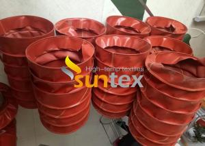Wholesale Silicone Coated Fiberglass Fabric Flexible Thermal Fireproof Material flexible fireproof material from china suppliers
