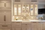 Classic White Rustic Style Solid Wood Kitchen Cabinet Organizer Custom Kitchen