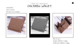 Wholesale ECO-Friendly washable kraft paper wallet, coin bag, purse from china suppliers