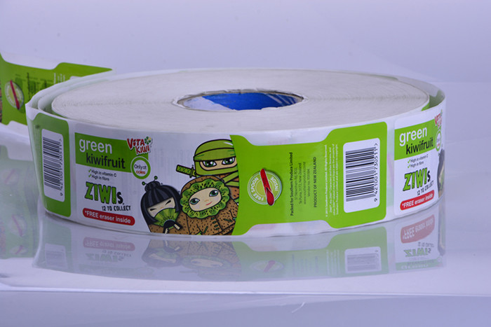 Custom printing self adhesive waterproof food drink juice bottle packaging sticker labels