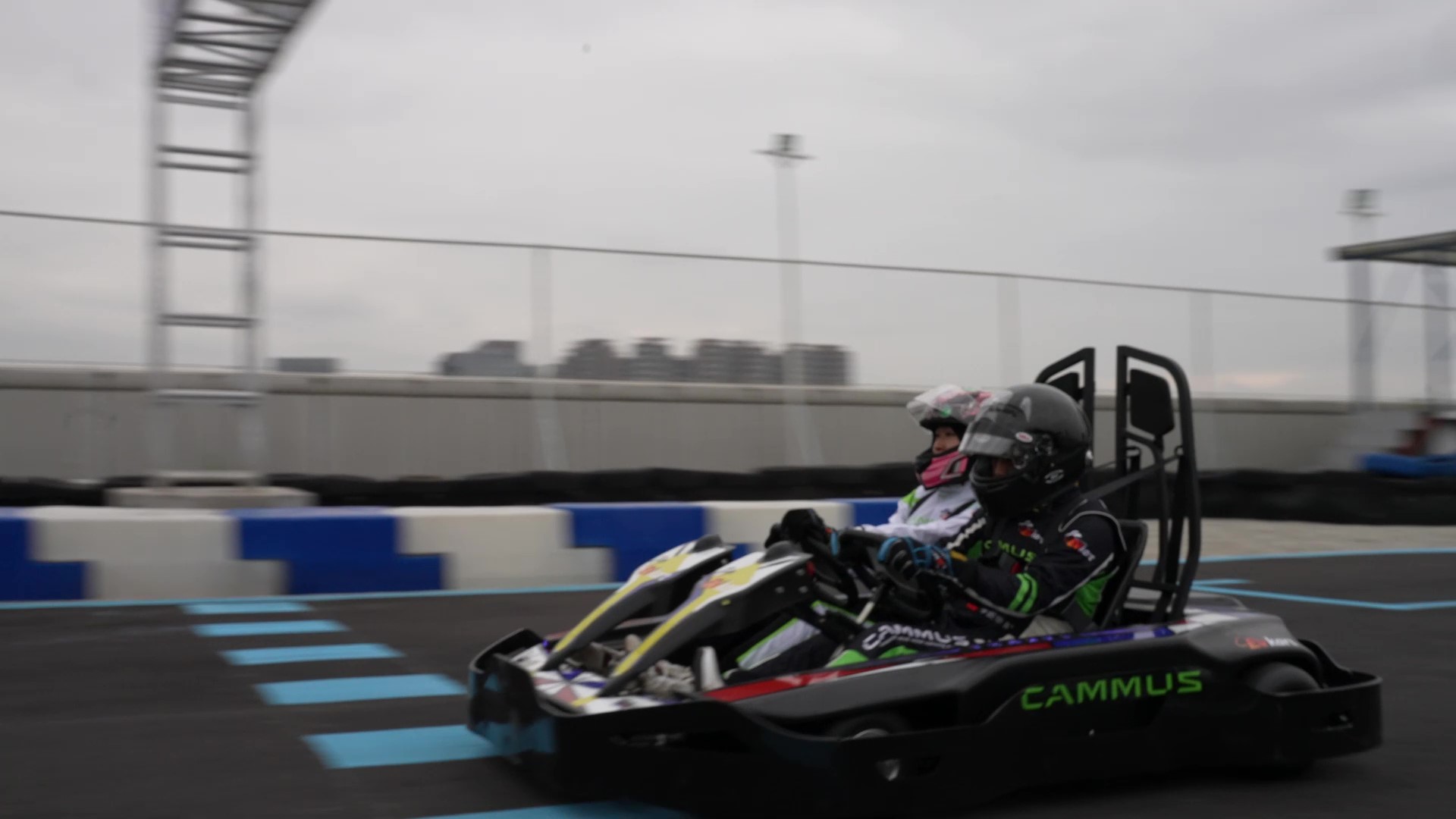 9kw Electric Single Motorized Go Kart 3000RPM For 10 Year Olds Kids