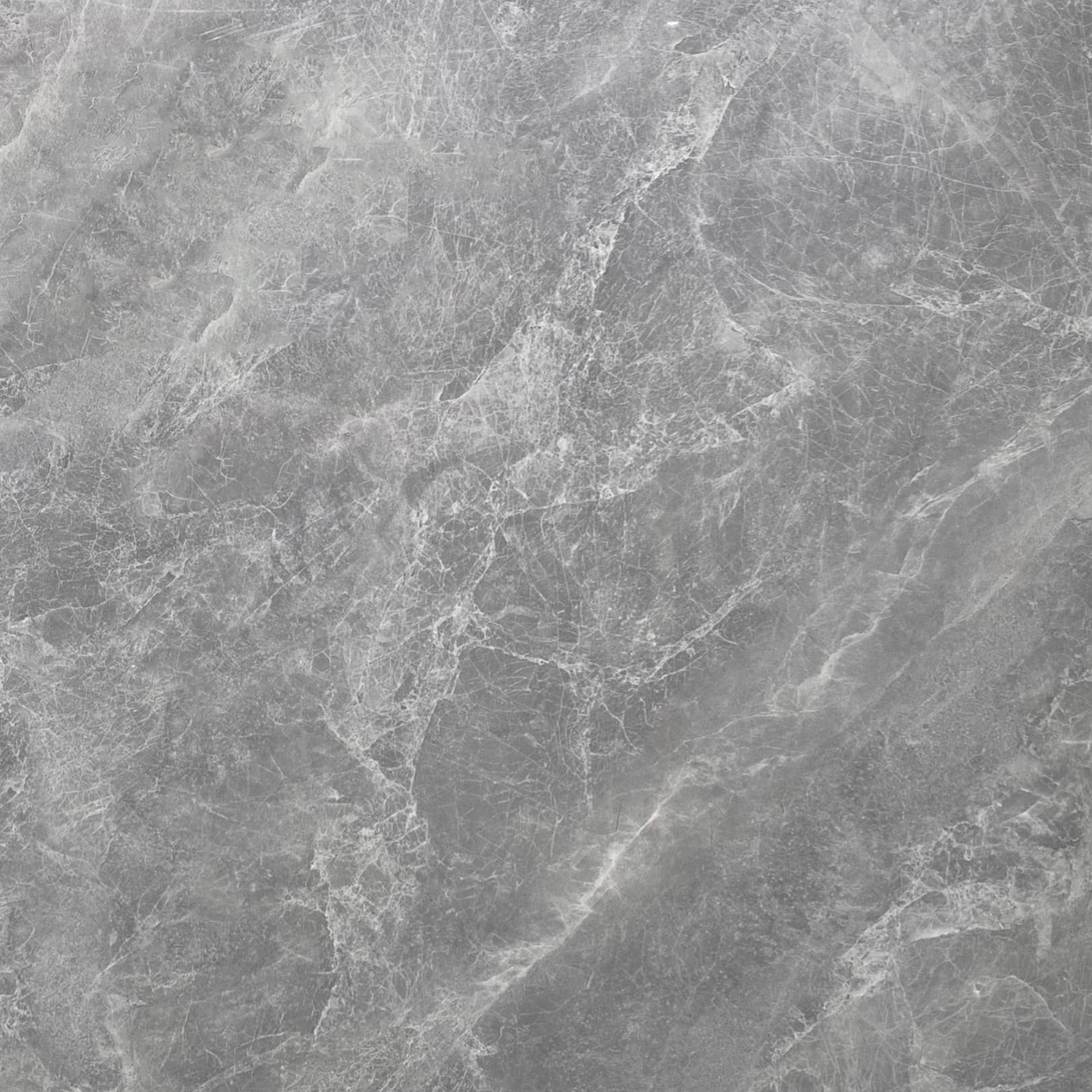 Antibacterial 60x60cm Polished Glazed Tiles Gray Indoor Floor Porcelain Panels For Living Room
