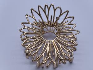 Wholesale Exquisite Polished Metal Hair Claw Clips For Thick Hair Daily Styling from china suppliers