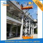 Electric Battery Power Scissor Lift Self - propelled Mobile Battery Aerial Lift