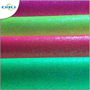 Wholesale Shoe Lining Glitter Leather Fabric Long Durability 0.8 Pu 0.9±0.15mm Thick from china suppliers