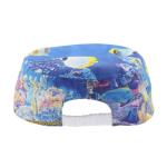 Fashionable Printing Mens Canvas Cadet Hats Military Street Cap Flat Embroidery