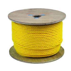 Wholesale Yellow Polypropylene Rope Packaging Twisted Rope for Heavy-Duty Mooring Solutions from china suppliers