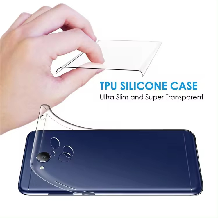Transparent Mobile Back Cover Samsung A53 1.0mm Clear TPU Case Dustproof Function