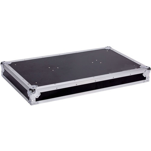 19u Flight Road Case Universal Fold Out DJ Table With Low Profile Wheels