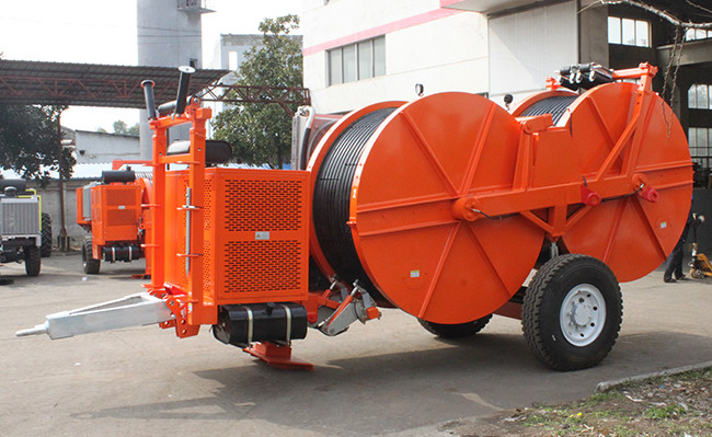 Cable Pulling Hydraulic Tensioner Conductor Stringing Equipment Hydraulic Cable Tensioner