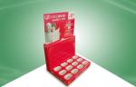 Red Cardboard Countertop Displays Tabletop Display Unit Reading Glasses
