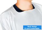 PE Waterproof Dustproof Medical Disposable Plastic Apron With Long Sleeves