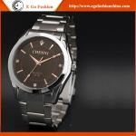 021B Stainless Steel Watches Fashion Casual Quartz Analog Watches for Man Rose