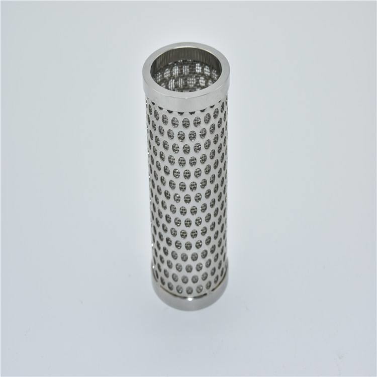 12 Inch 304 316 316L Stainless Steel Filter Mesh Tube Perforated Easily Formed
