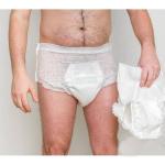 Non Woven Fabric Top Sheet Incontinence Underwear for Unisex Adults Direct
