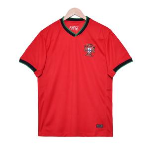 Wholesale 2024 Portugal Home Fan Edition Football Jersey Group Customization from china suppliers