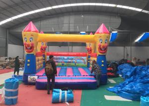 Wholesale Colorful Clown Bounce House Castle / Durable Indoor Inflatable Bouncer from china suppliers