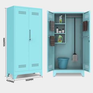 Wholesale Balcony Steel Cleaning Storage Cabinet For Cleaning Tools Cabinet from china suppliers