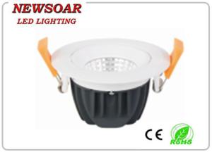 Wholesale high brightness cob recessed downlight made of Aluminum +Glass+PC material from china suppliers