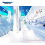Ice Storage Capacity 30 Tons Outdoor Snow Making Machine for Ski Resorts Parties
