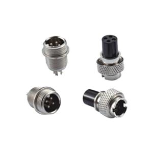 China Phosphor Bronze UL94V-0 M16 Aviation Plug Connector 4 Pin AC500V/Min on sale