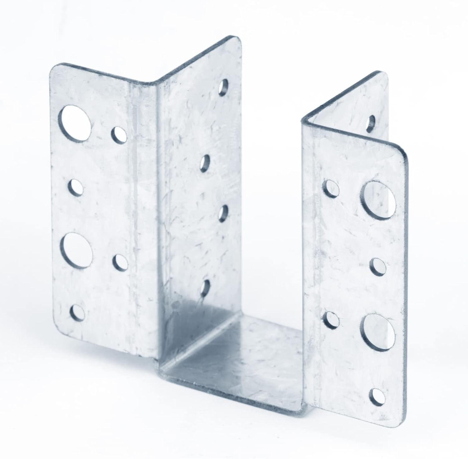 Galvanised Steel Mini Joist Hangers Timber To Timber 47mm 14 Gauge For Decking Pergola Garage
