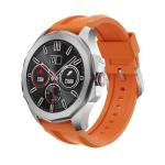 Chargeable Battery 42mm Sporty Smart Watch 5ATM Stainless Steel Smart Watch