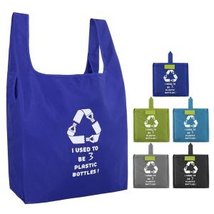 Wholesale RPET 30cm 36x38cm PEVA Foldable Reusable Grocery Bags from china suppliers