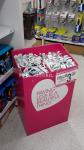 POS Cardboard Dump Bin,Display Store Bins