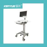 Medical computer cart aluminum alloy pillar medical computer nursing examination
