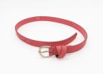 Cutout Flower Handcrafted Leather Belts , Kids Fashion Belts With Zinc Alloy