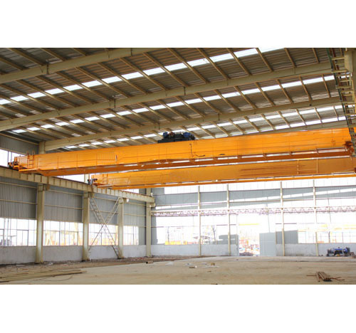 300T A5 Double Girder Travelling Overhead Crane 50hz Wireless Remote Control