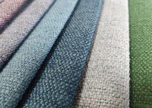 Wholesale Blackout Linen Sofa Fabric , 145cm Woven Upholstery Fabric from china suppliers