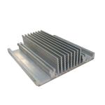 Versatile Aluminum Extrusion Heat Sink Aesthetic Customized Silver Heat Sink