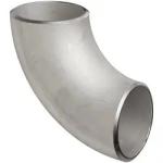 Industrial grade Nickel Elbow Fittings ISO Certified Chemical Resistance