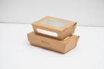 Custom Printed Kraft Paper Food Packaging Box Take Away For Lunch Salad Cake