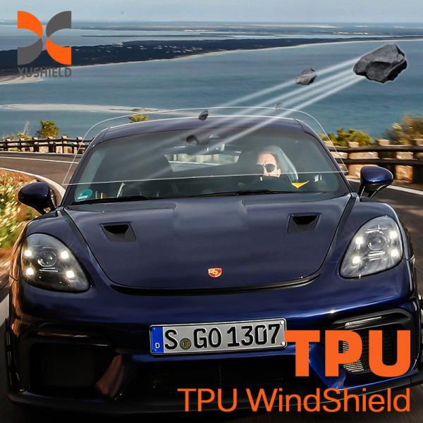 TPU Anti-Scratch UV Protection Car Windshield Protection Film Sand Proof 7.5mil