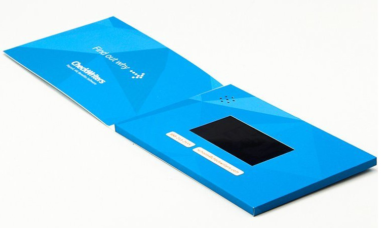 Digital Marketing Lcd Video Direct Brochure Mailer Cards