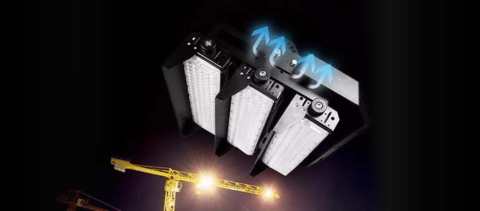 Trolley Lighting 1250W Led Light Sport Lamp For Outdoor Sports Temporary Lighting