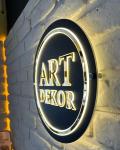 Snow Outdoor Signage Store Sign LED Letter Custom Metal Storefront Outdoor Front