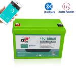 Bluetooth CC-CV 12V 100Ah Lifepo4 Lithium Battery BMS