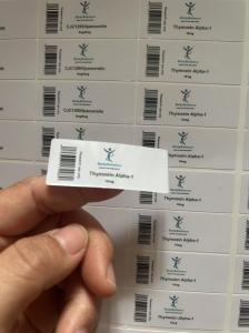 Wholesale Thymosin Alpha-1 Peptide Adhesive 2ml Peptide Self Adhesive Bottle Labels from china suppliers