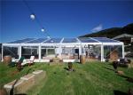 Waterproof Roof Fabric 15m By 30m Clear Canopy Tent For Wedding Party