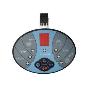 Wholesale Tactile Embossed Membrane Switch Panel 180mmx110mm from china suppliers