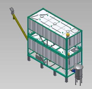 Wholesale Portable Horizontal Cement Silo Pressure Safety Valve Batching Plant Cement Silo Low Profile Cement Silo from china suppliers