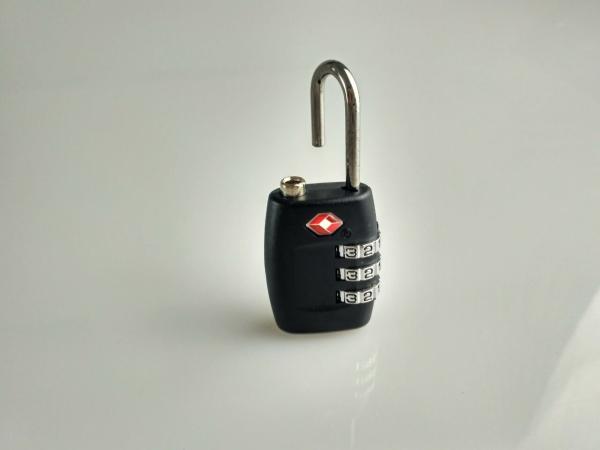 PC Material TSA Travel Locks 32.5g Color Customized TSA Certified Lock SGS