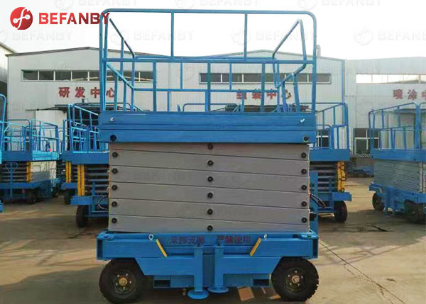 Movable Warehouse Aerial Work Platform