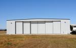 Custom Height Q355b Q235b Steel Structure Hangar Prefab Metal Airplane Hangar