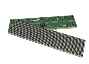 Wholesale 64 X 32 Dot Matrix LED Display Boards Semi-Outdoor Two Years Warranty from china suppliers